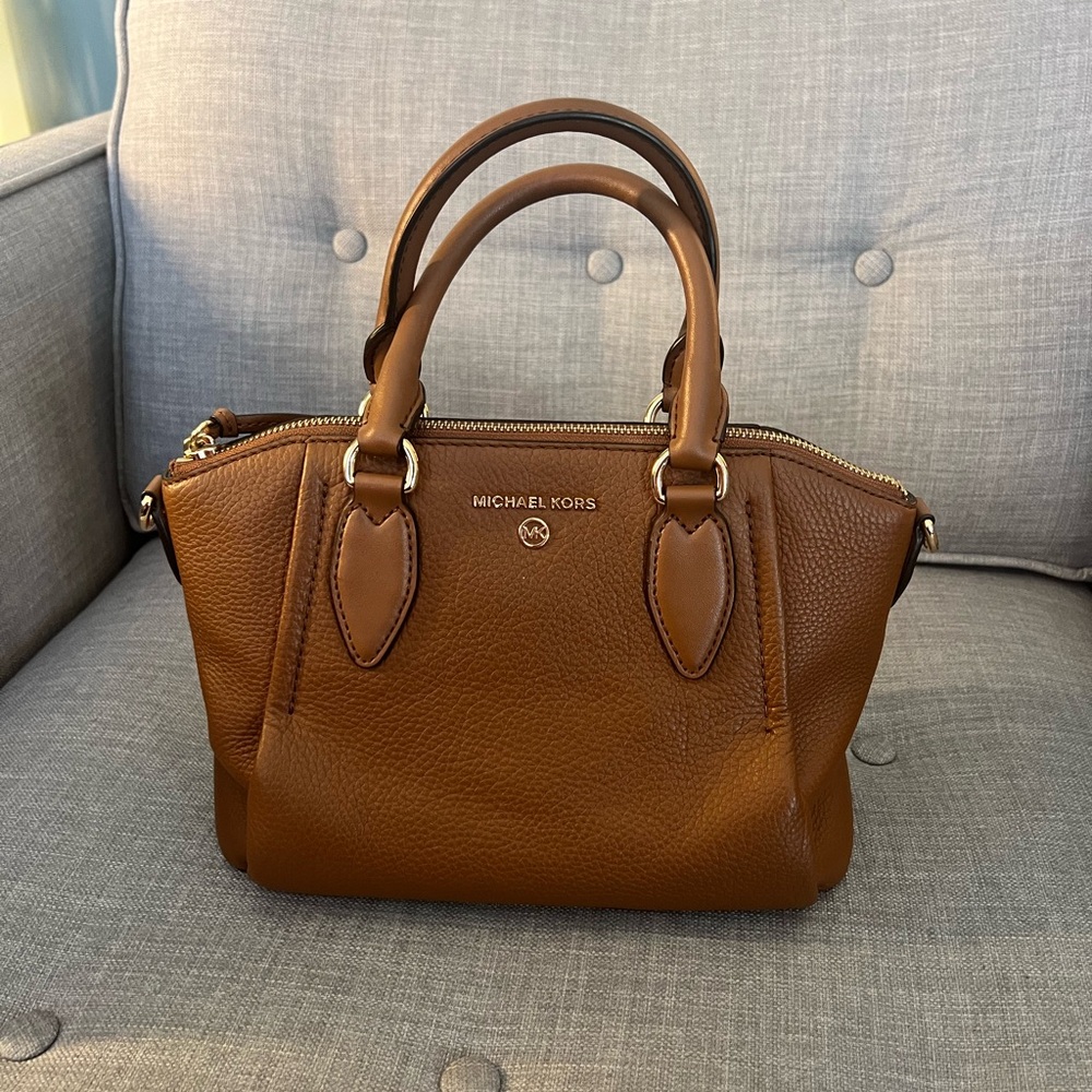Michael Kors Tan Leather Bag
